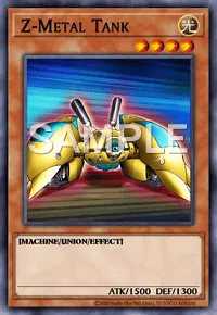 Z-Metal Tank, Yu-Gi-Oh! card, LIGHT