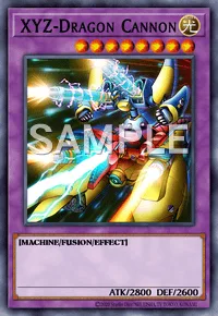 XYZ-Dragon Cannon, Yu-Gi-Oh! card, LIGHT