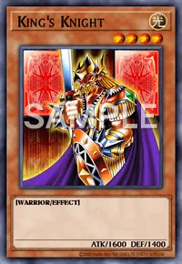 King's Knight, Yu-Gi-Oh! card, LIGHT