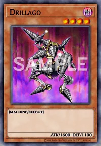 Drillago, Yu-Gi-Oh! card, DARK
