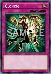 Cloning, Yu-Gi-Oh! card, TRAP