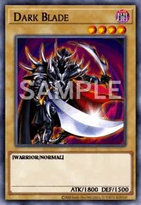 Dark Blade, Yu-Gi-Oh! card, DARK