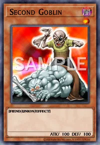 Second Goblin, Yu-Gi-Oh! card, DARK