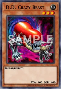 D.D. Crazy Beast, Yu-Gi-Oh! card, EARTH