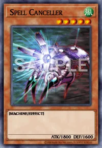 Spell Canceller, Yu-Gi-Oh! card, WIND
