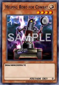 Helping Robo for Combat, Yu-Gi-Oh! card, LIGHT