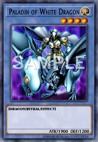 Paladin of White Dragon, Yu-Gi-Oh! card, LIGHT