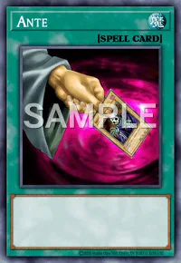 Ante, Yu-Gi-Oh! card, SPELL