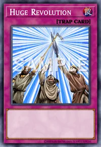 Huge Revolution, Yu-Gi-Oh! card, TRAP