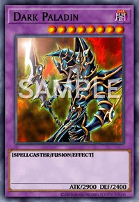 Dark Paladin, Yu-Gi-Oh! card, DARK