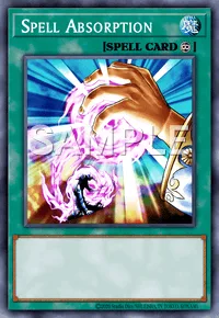 Spell Absorption, Yu-Gi-Oh! card, SPELL