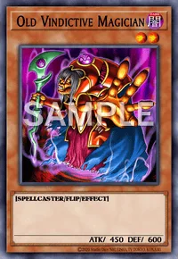 Old Vindictive Magician, Yu-Gi-Oh! card, DARK