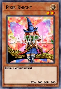 Pixie Knight, Yu-Gi-Oh! card, LIGHT