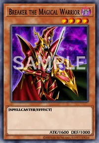 Breaker the Magical Warrior, Yu-Gi-Oh! card, DARK