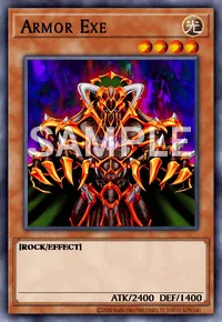 Armor Exe, Yu-Gi-Oh! card, LIGHT
