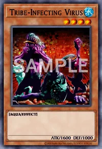 Tribe-Infecting Virus, Yu-Gi-Oh! card, WATER