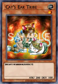 Cat's Ear Tribe, Yu-Gi-Oh! card, EARTH