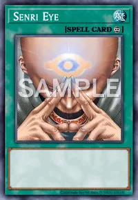 Senri Eye, Yu-Gi-Oh! card, SPELL