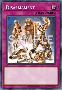 Disarmament, Yu-Gi-Oh! card, TRAP