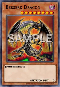 Berserk Dragon, Yu-Gi-Oh! card, DARK