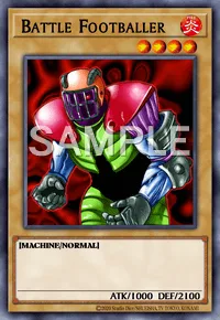 Battle Footballer, Yu-Gi-Oh! card, FIRE