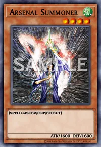 Arsenal Summoner, Yu-Gi-Oh! card, WIND