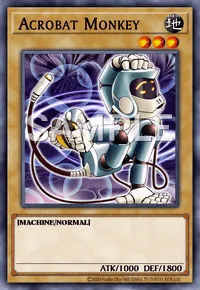 Acrobat Monkey, Yu-Gi-Oh! card, EARTH