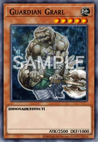Guardian Grarl, Yu-Gi-Oh! card, EARTH