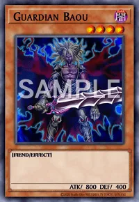 Guardian Baou, Yu-Gi-Oh! card, DARK