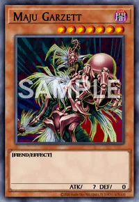 Maju Garzett, Yu-Gi-Oh! card, DARK