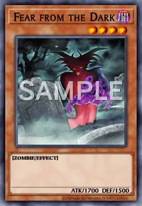 Fear from the Dark, Yu-Gi-Oh! card, DARK