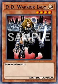 D.D. Warrior Lady, Yu-Gi-Oh! card, LIGHT