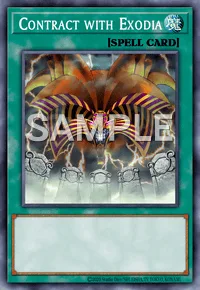 Contract with Exodia, Yu-Gi-Oh! card, SPELL