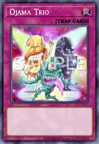 Ojama Trio, Yu-Gi-Oh! card, TRAP