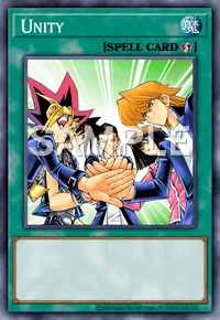 Unity, Yu-Gi-Oh! card, SPELL