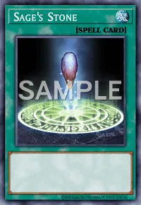 Sage's Stone, Yu-Gi-Oh! card, SPELL