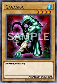 Gagagigo, Yu-Gi-Oh! card, WATER