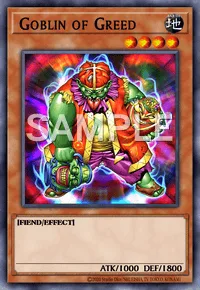 Goblin of Greed, Yu-Gi-Oh! card, EARTH