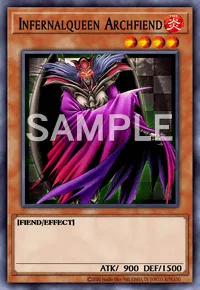 Infernalqueen Archfiend, Yu-Gi-Oh! card, FIRE