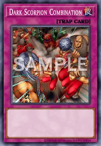 Dark Scorpion Combination, Yu-Gi-Oh! card, TRAP