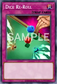 Dice Re-Roll, Yu-Gi-Oh! card, TRAP