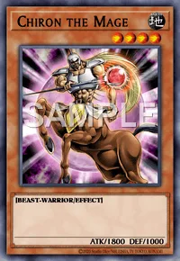 Chiron the Mage, Yu-Gi-Oh! card, EARTH