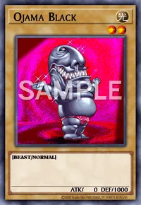 Ojama Black, Yu-Gi-Oh! card, LIGHT