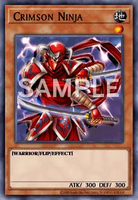 Crimson Ninja, Yu-Gi-Oh! card, EARTH