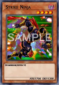Strike Ninja, Yu-Gi-Oh! card, DARK