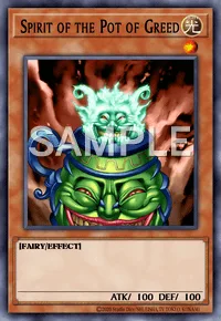 Spirit of the Pot of Greed, Yu-Gi-Oh! card, LIGHT
