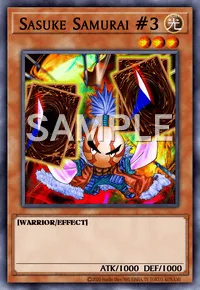 Sasuke Samurai #3, Yu-Gi-Oh! card, LIGHT