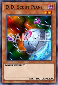 D.D. Scout Plane, Yu-Gi-Oh! card, DARK