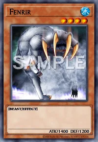 Fenrir, Yu-Gi-Oh! card, WATER