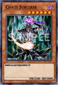 Chaos Sorcerer, Yu-Gi-Oh! card, DARK